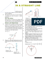 Motion in Straight Line