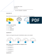 Avaliação Ângulos e Poligonos