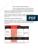 Ciclo de Las Políticas Públicas y La Política Económica Como Proceso