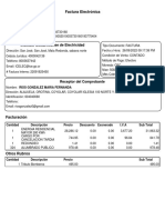 Factura Electrónica: Instituto Costarricense de Electricidad