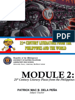 21st Century Literature from the Philippines & the World