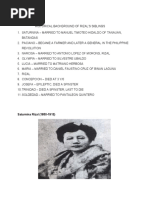 Pluma Ni Rizal | PDF