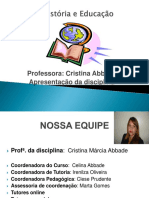 História Educação Brasil objetivos processos culturais