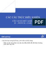 Buoi05 - Cau Lenh Dieu Kien - If - Switch