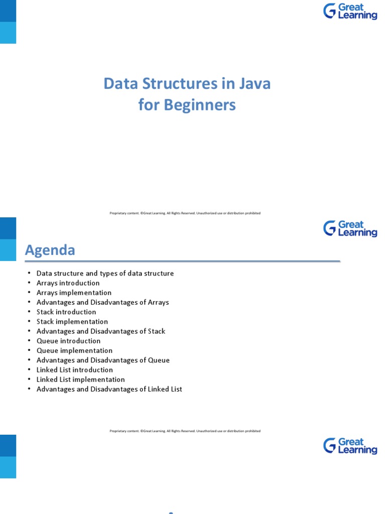 Java Data Strcuture For Beginners | PDF | Queue (Abstract Data Type ...
