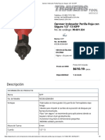 Opresor Indexador Perilla Roja Con Seguro 1 - 2 - 13 KIPP