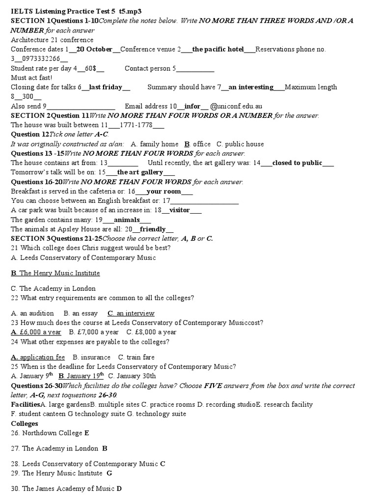 25 june ielts listening practice test 5 ca 10 t2 p2 pdf industrial