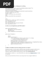 Selenium IMportant Notes