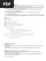 Selenium Notes