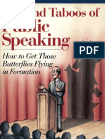 Download Dos and Taboos of Public Speaking by Communication and Media Studies SN60200936 doc pdf