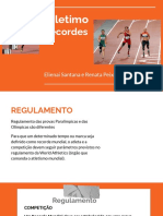 Recordes Atletismo