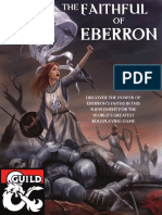 D&D 5e - Eberron - Faithful of Eberron