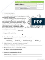 Ficha de Avaliação DIAGNÓSTICA 2