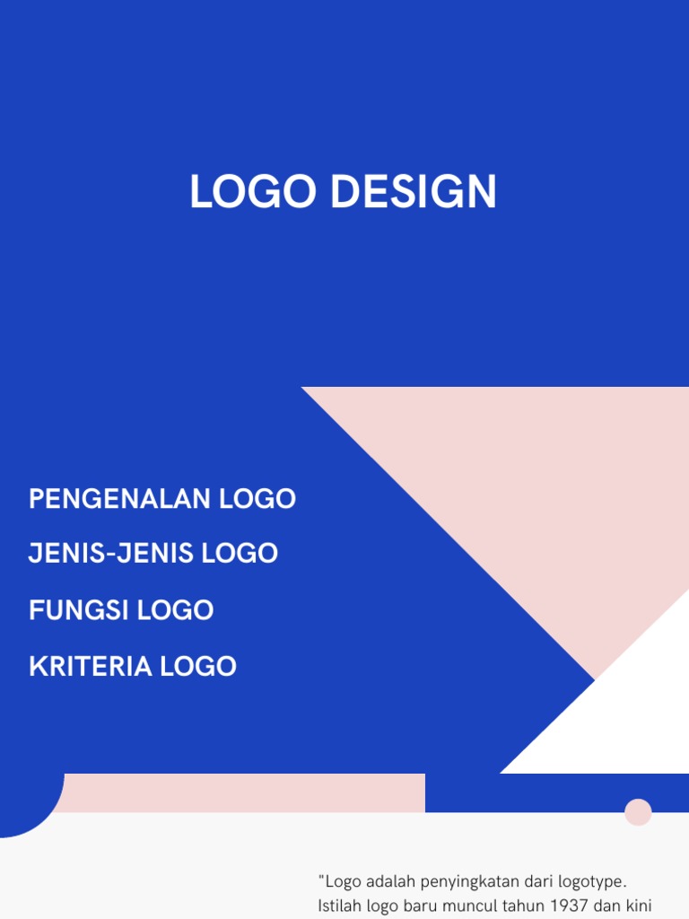 Panduan Desain Logo Efektif | PDF