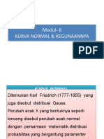 Modul-6 Kurva Normal & Kegunaannya