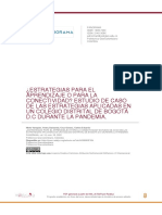 Estrategias para El Aprendizaje o La Conectividad