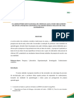 16 o Laboratório Educacional de Ciências Lec Como Mecanismo de Apoio A Pesquisa Científica No Ensino Básico Relato de Uma Experiência