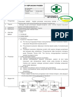 Sop Survey Kepuasan Pasien