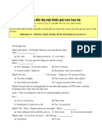 (XEM THỬ) 38 Câu Hỏi Giao Tiếp Cô Mai Phương - Moon - Năm 2018 - File Word Có Lời Giải Chi Tiết