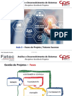 Gestão de Projetos - Fatores de Sucesso em