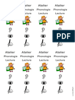 Dos Classeur Et Fiches Suivis Fichier Phono Gs