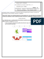 4° Talleres - Math - Geometry - Statistics