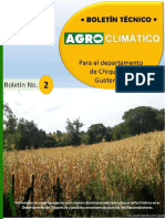 Boletin No.2 Técnico Agroclimatico 2018