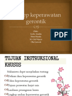 Konsep Keperawatan Gerontik