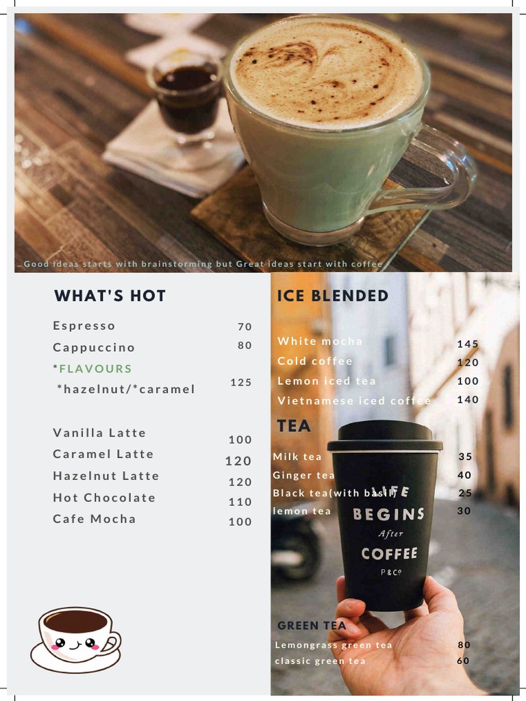 Domain Cafe Menu Highlights | PDF | Pasta | Sausage