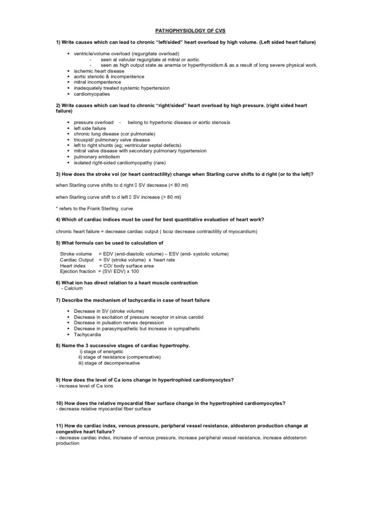CVS Structure | PDF | Heart | Blood Pressure