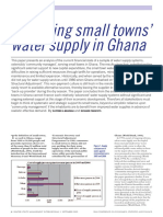 Small Towns Water Upply in Ghana