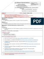 Colegio Bilingüe Sagrada Sabiduría: Gestion Académica Estrategia: Secuencia Didáctica