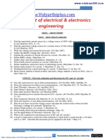 EE8251 Circuit Theory Notes