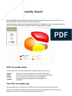 Disc Personality Test Result - Free Disc Types Test Online at 123test