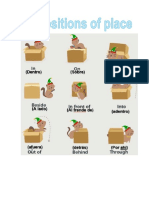 Ficha Prepositions of Place