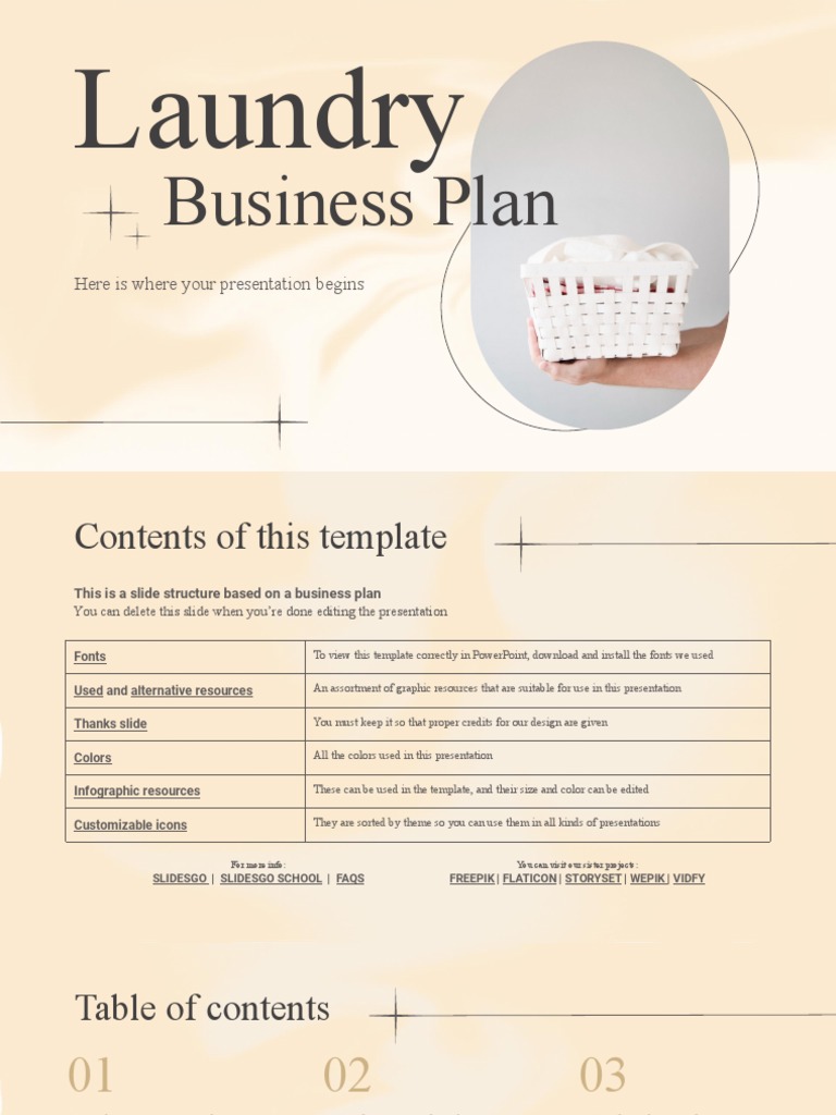 Laundry Business Plan PDF Solar System
