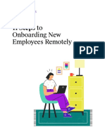 11 Steps To Onboarding Checklist