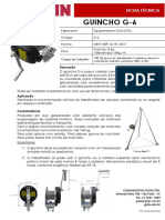 Ficha Tecnica Guincho Manual G 6