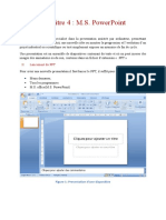 Chapitre 4 PowerPoint-2003