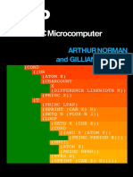 LISP On The BBC Microcomputer