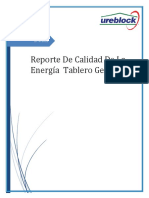 Reporte de Calidad de La Energia Ureblock Tablero General