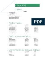 1.0c Un Paseo Por Lo Nuevo en Excel 2013