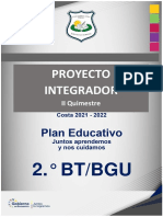 Proyecto Integrador - 2do Bachillerato