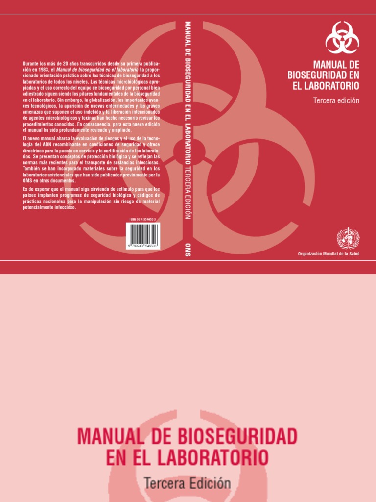 Manual de Bioseguridad en El Laboratorio | PDF | Laboratorios ...