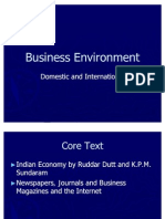 Business Environment