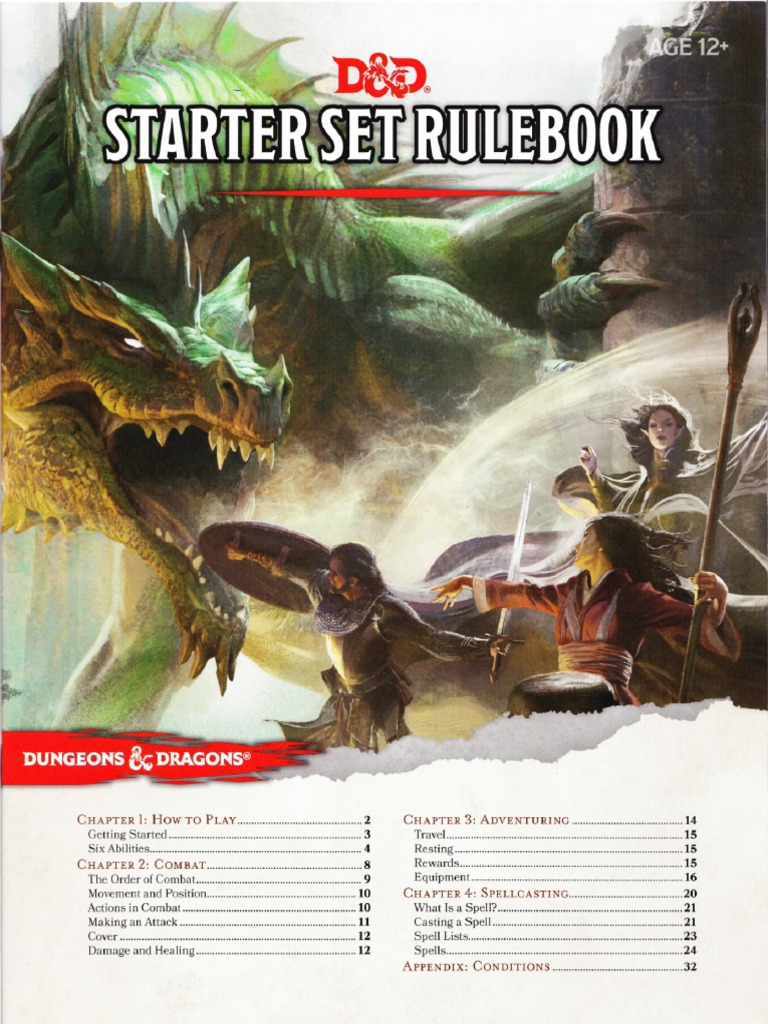 D&D 5E Starter Set Rulebook PDF