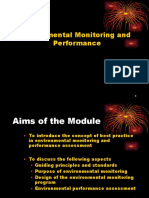 Environmental Monitoring and Performance