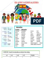 Clase 7 Countries and Nationalities