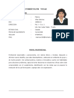 Curriculum Vitae - Marina Villar Sánchez