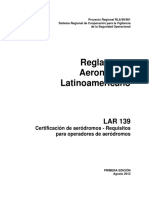 LAR 139 Completo - 3ago2012